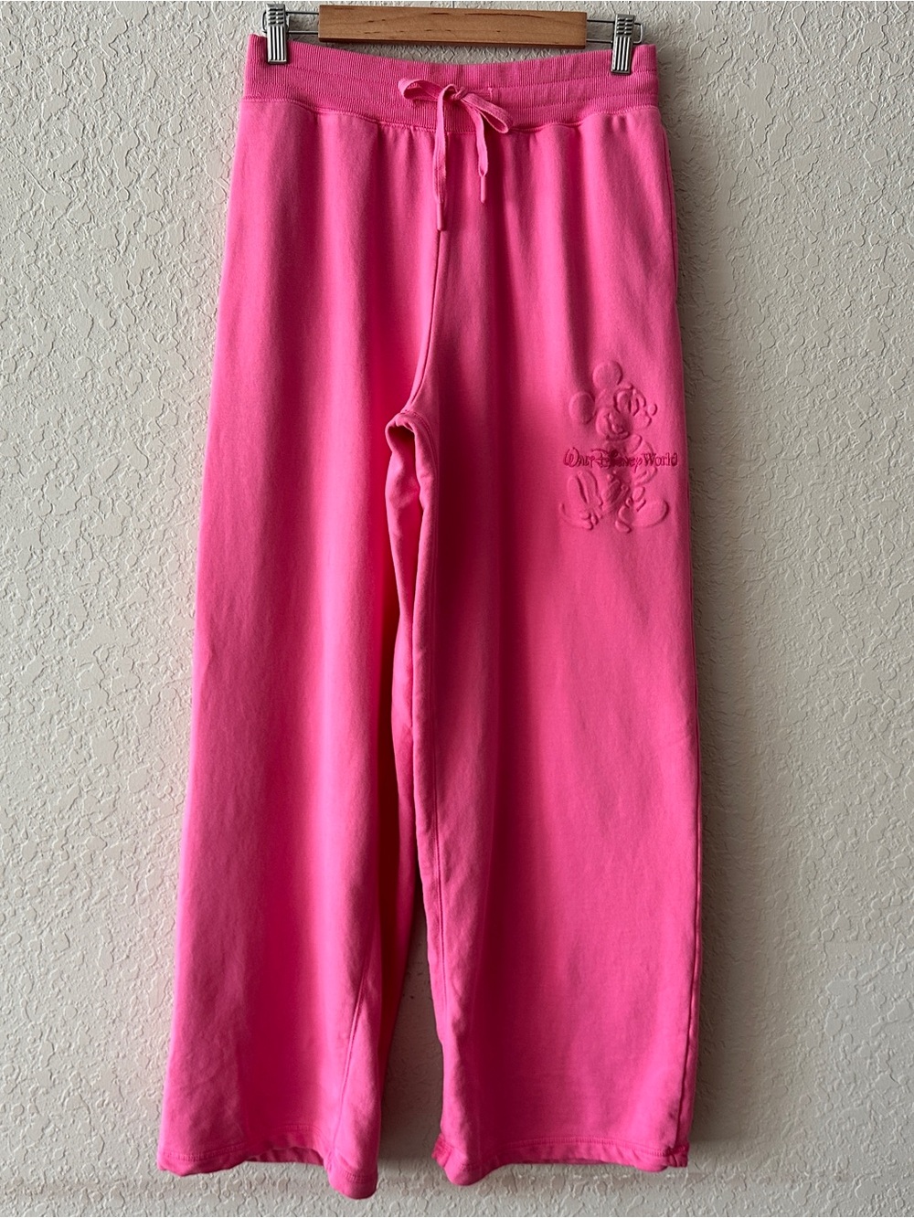 Disney World Embossed Sweatpants XS - Picture 1 of 8